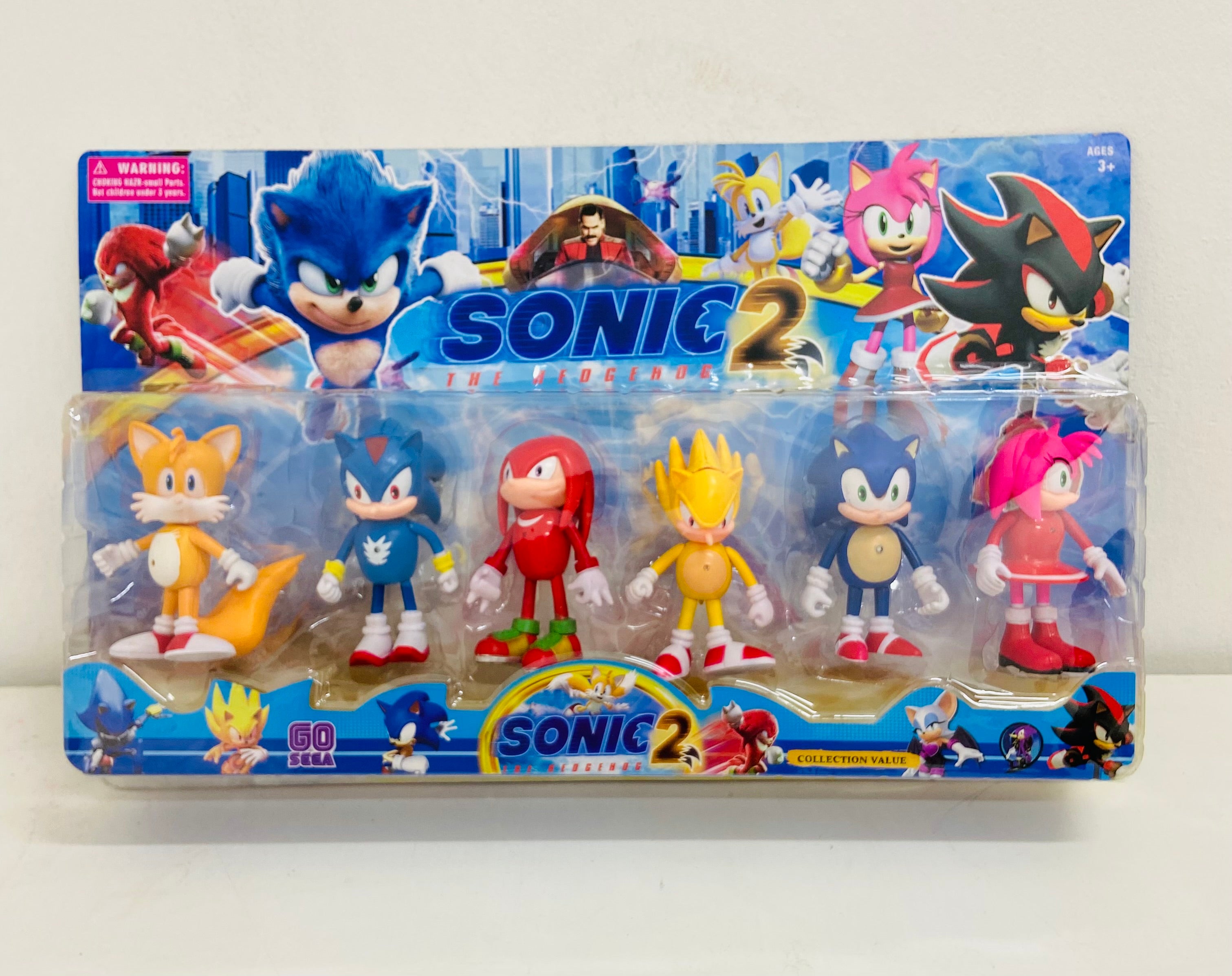 Muñeco sonic fashion juguettos