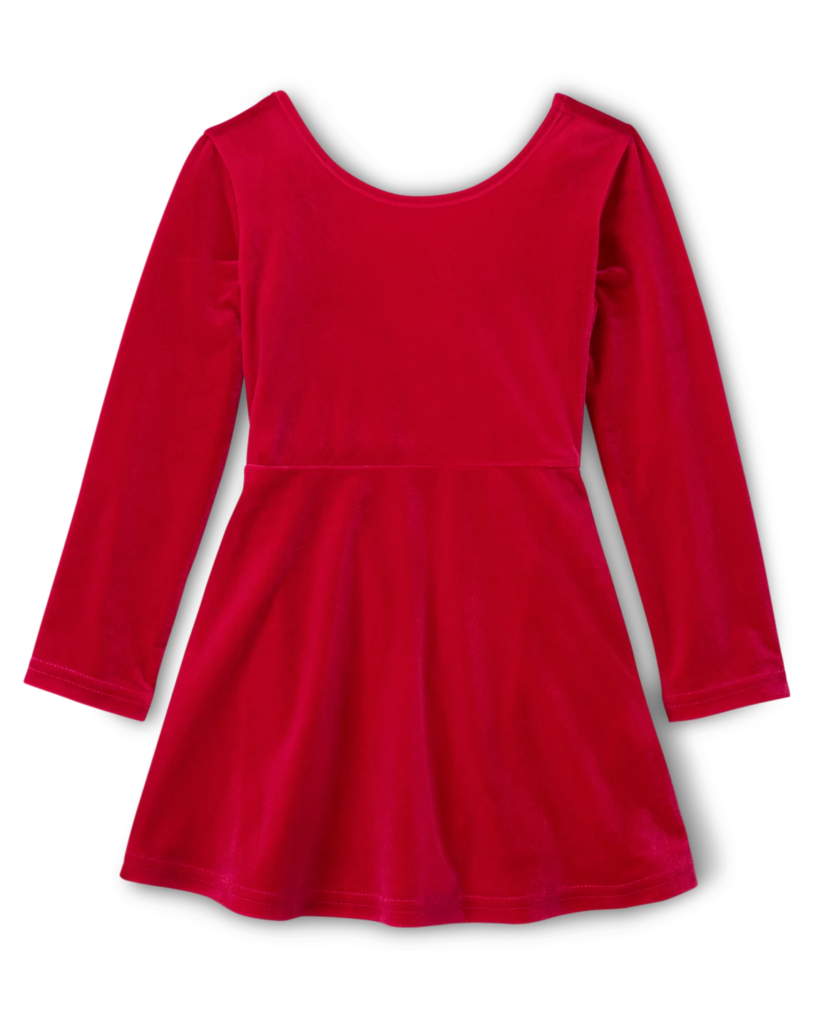 Vestido rojo online velvet