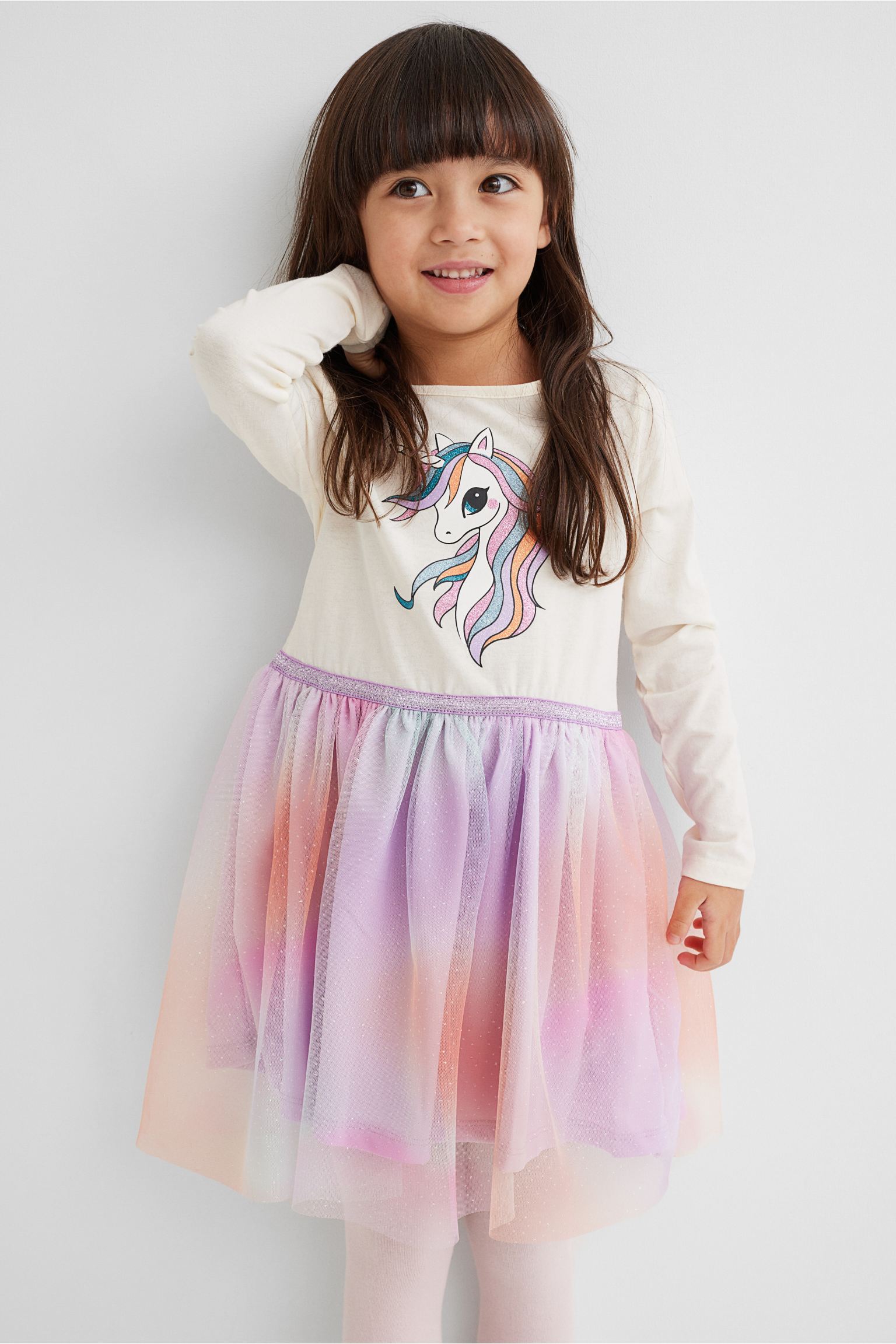 Vestido niña unicornio tutu H&M – Kima Shop