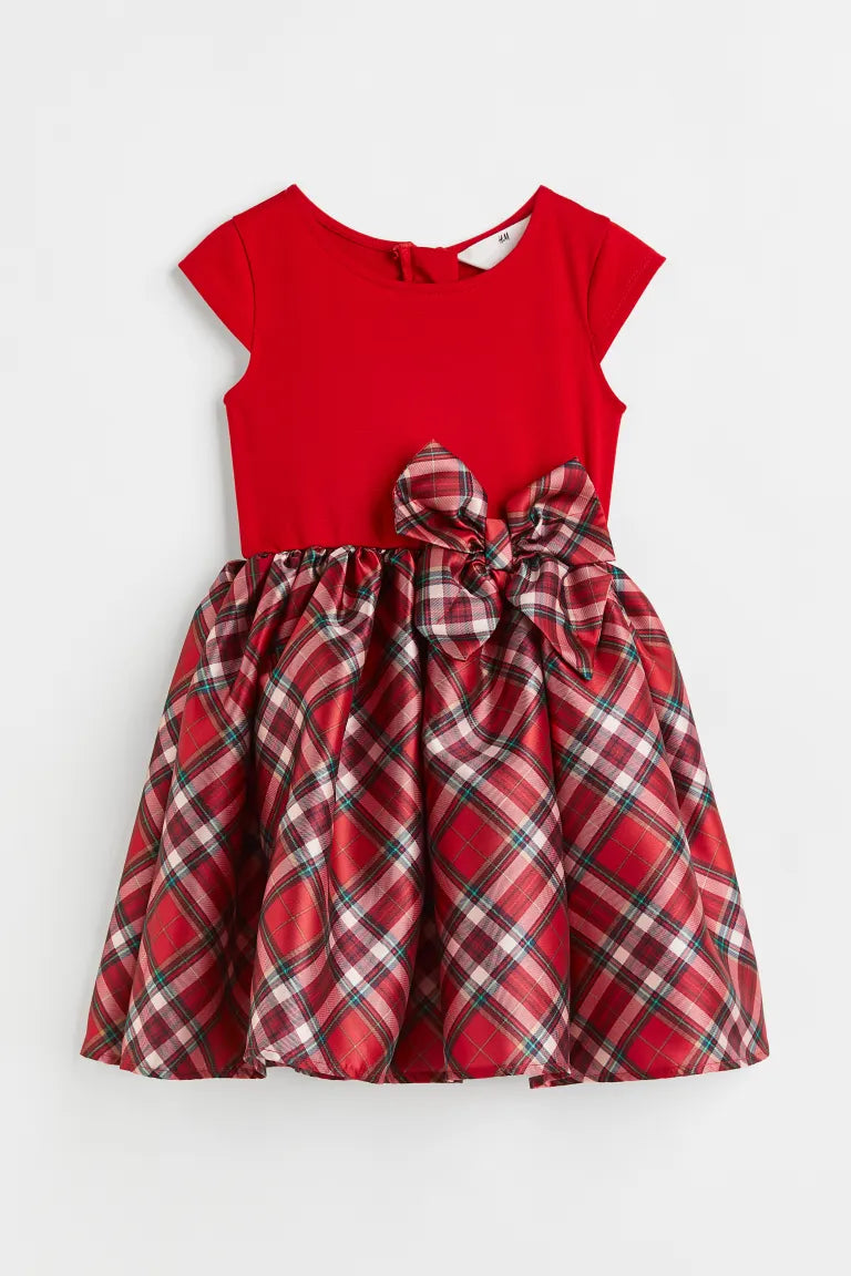 gramática Bourgeon Absurdo Vestido rojo cuadros chongo niña H&M – Kima Shop HN