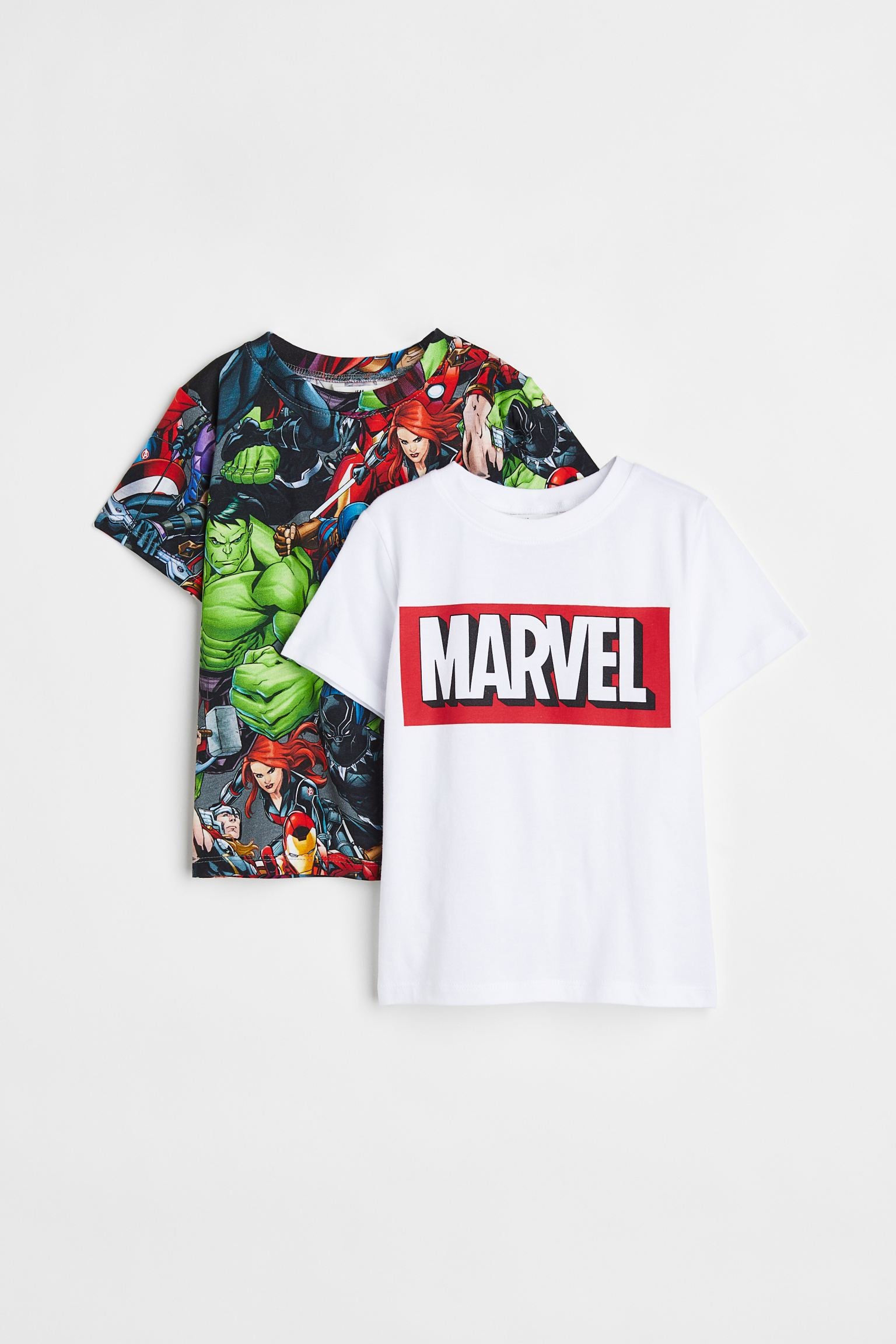 Set 2 camisas ni o H M marvel super h roes Kima Shop HN