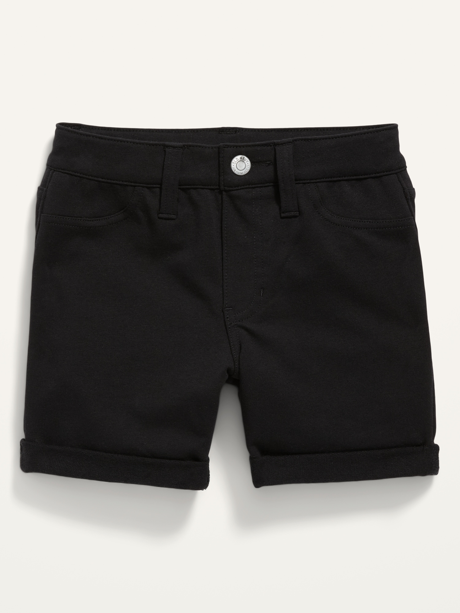 Old navy black denim shorts online