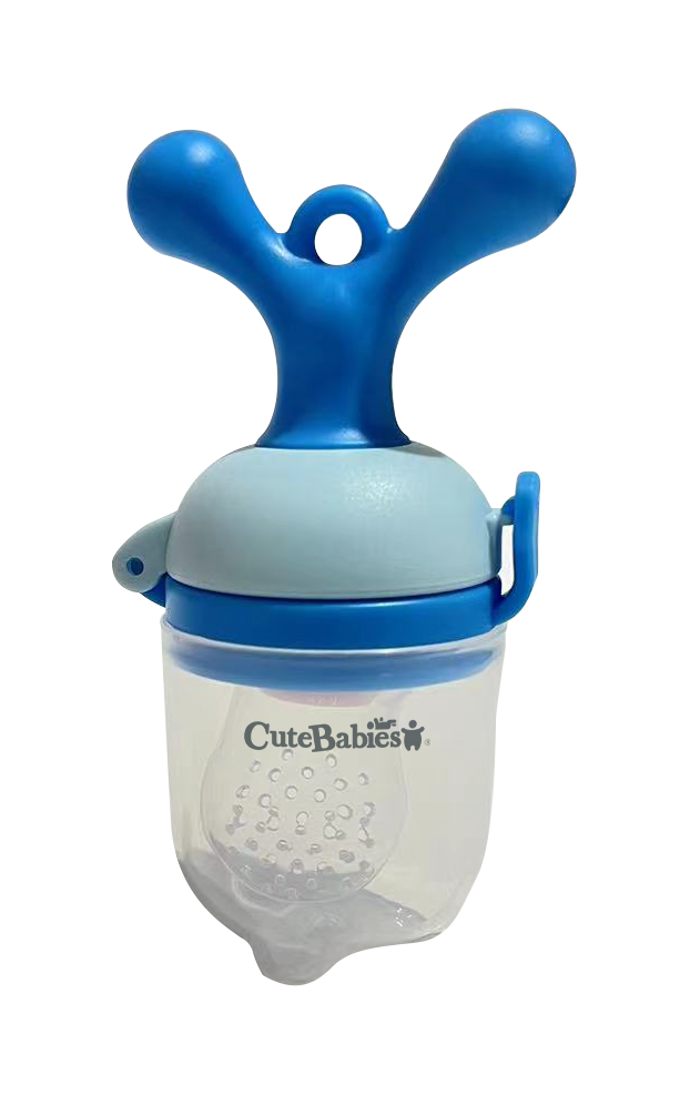 Dispensador de frutas azul Cutebabies