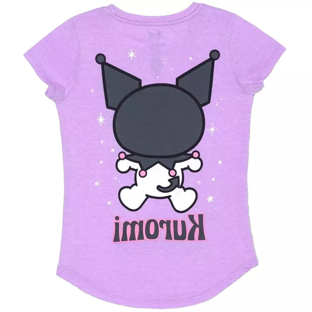 Camisa kuromi morada niña