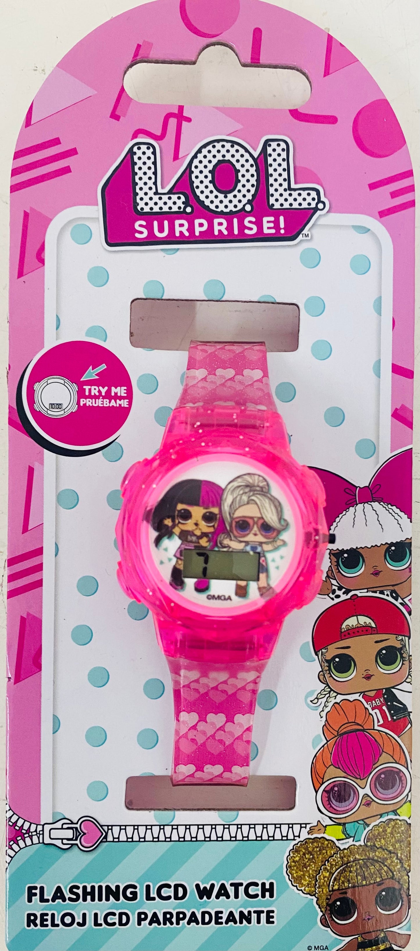 Reloj LoL rosado niña