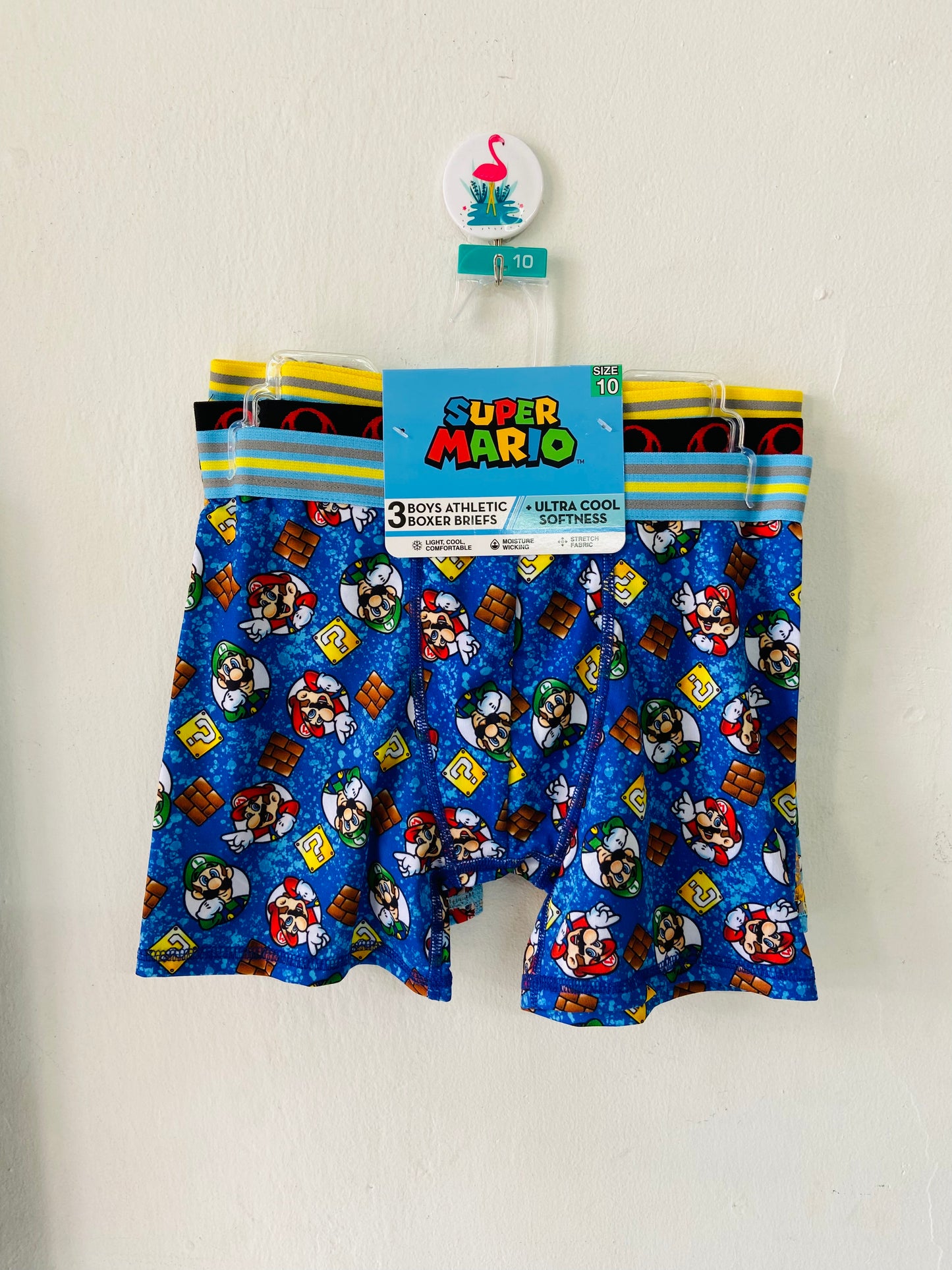 Set 3 Boxer Shorts niño Mario Bross