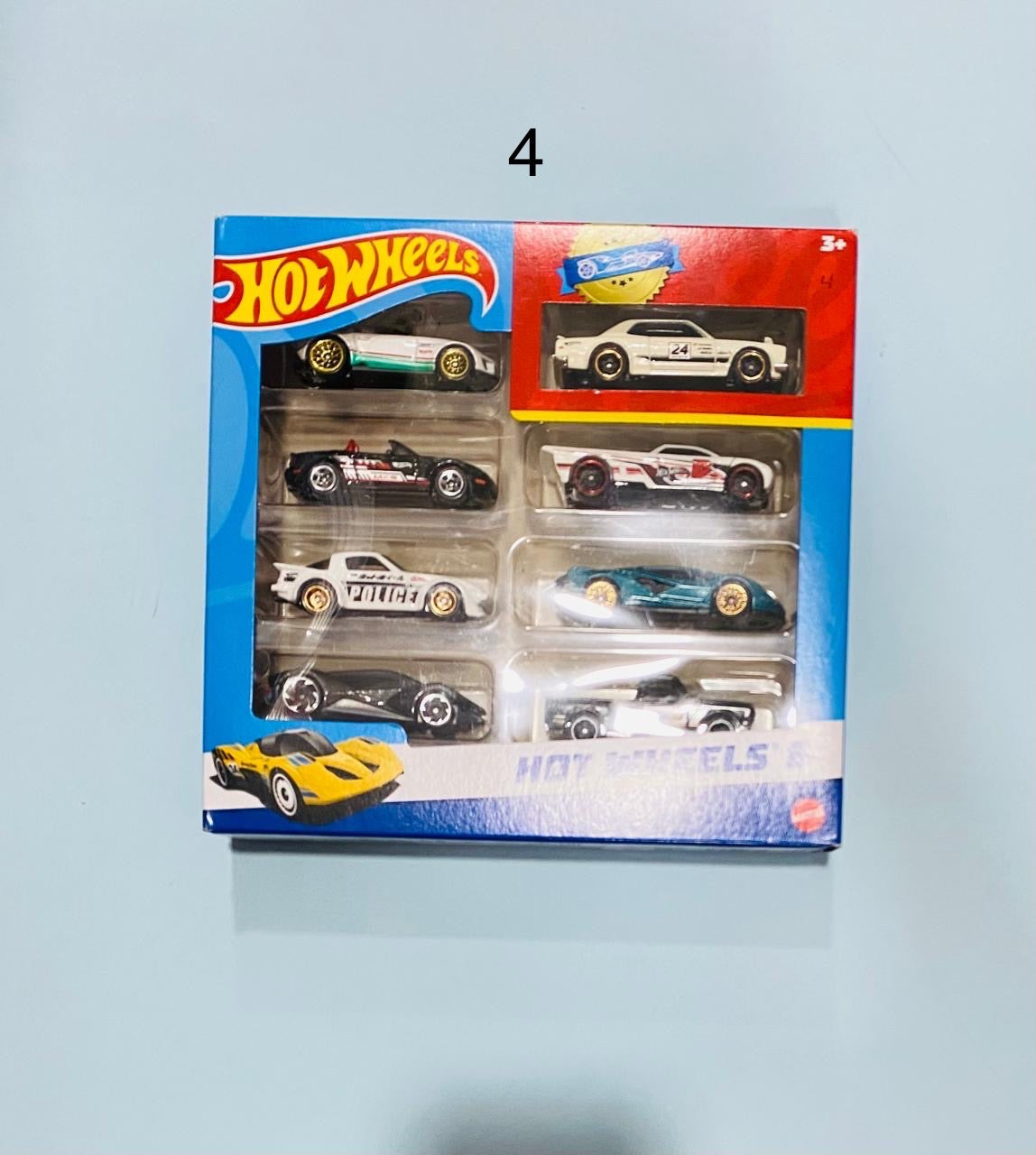 Juguete carro hot wheels 8 unidades