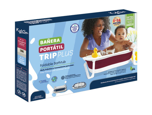 Bañera ocre para bebe Trip Plus KidGo