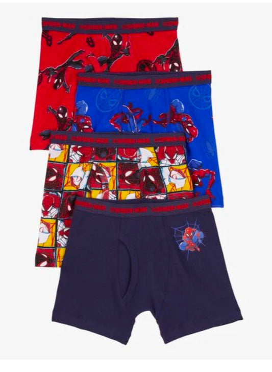 Set  4 boxer ropa interior Marvel Carters niño