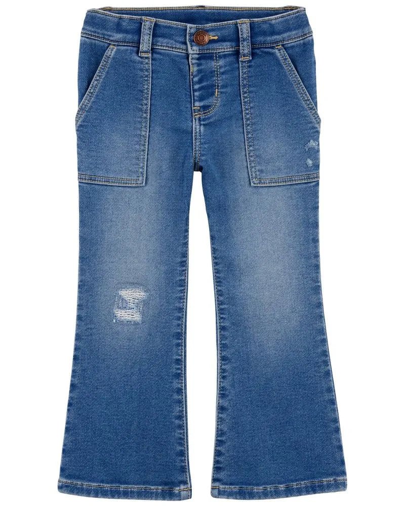 Pantalón Jeans Oshkosh niña acampanado