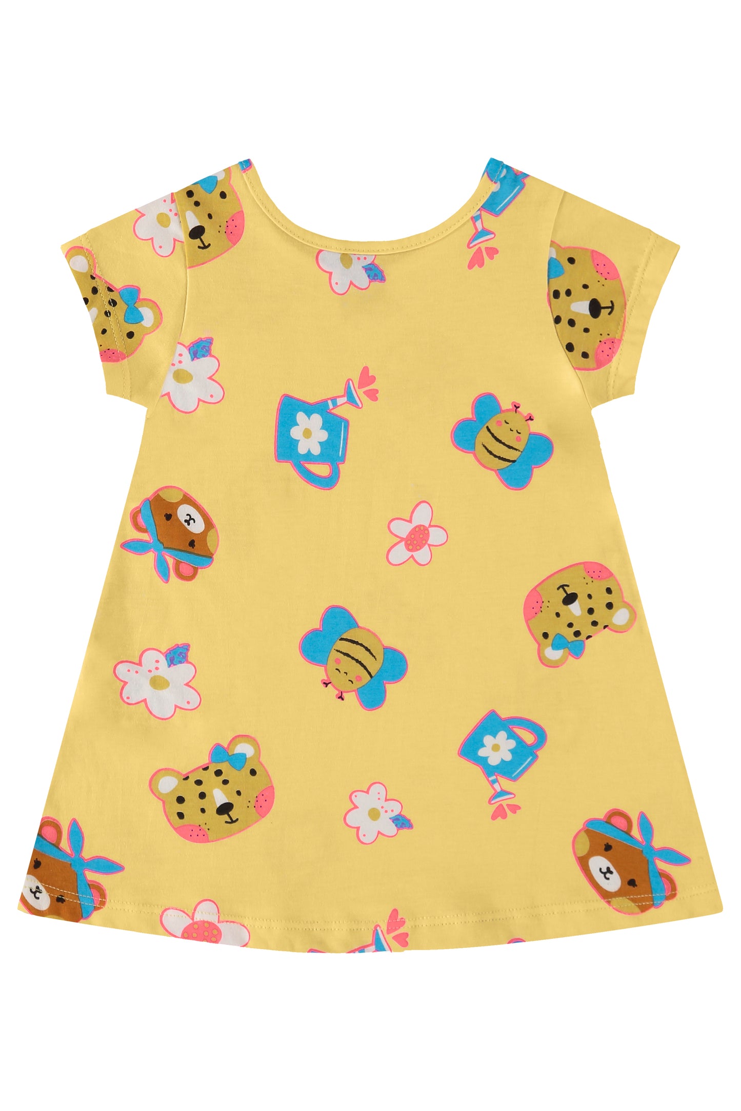 Vestido amarillo Bee loop 17987 - FLO957