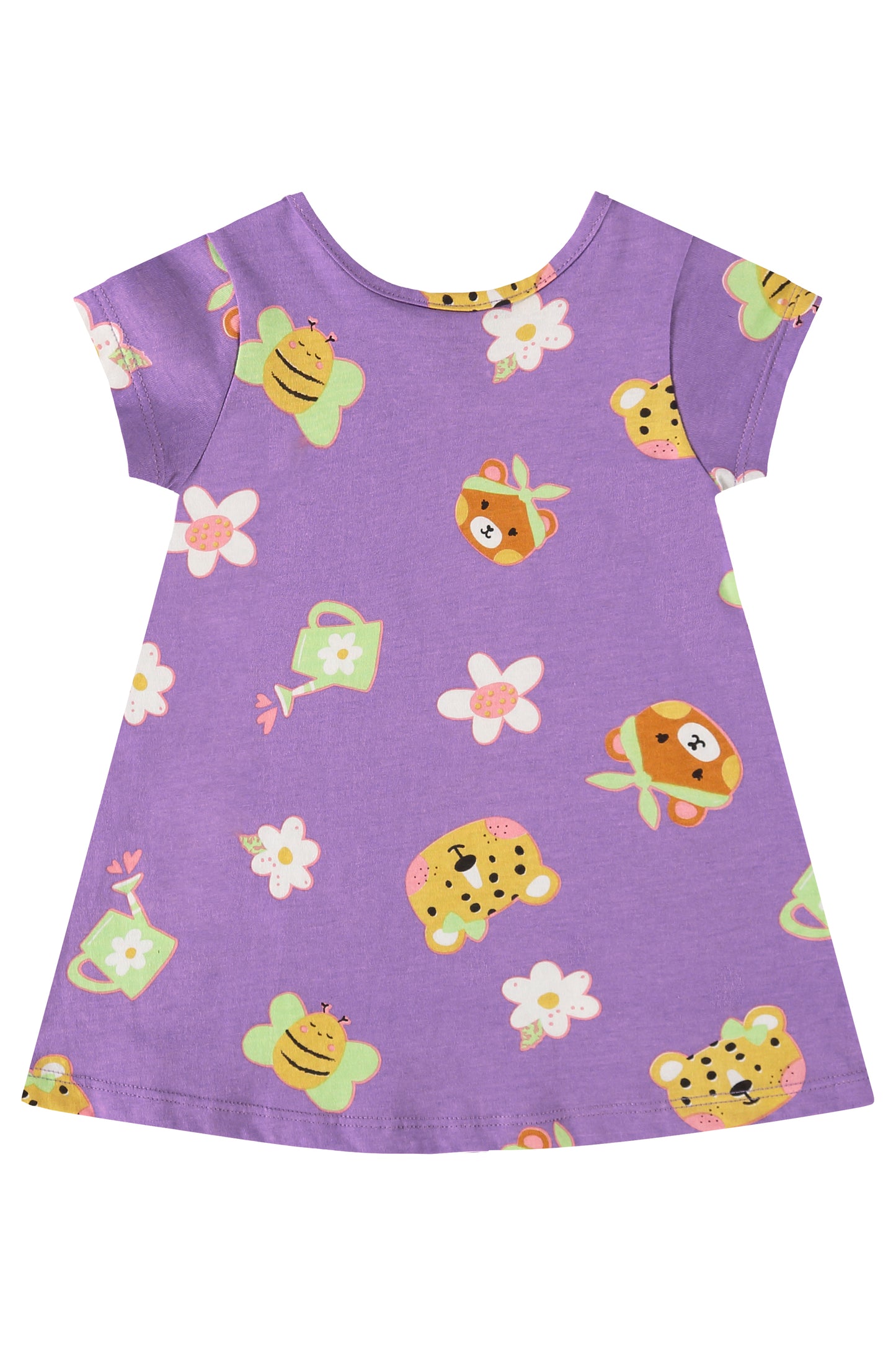 Vestido morado lila Bee loop 17987 - FLO959