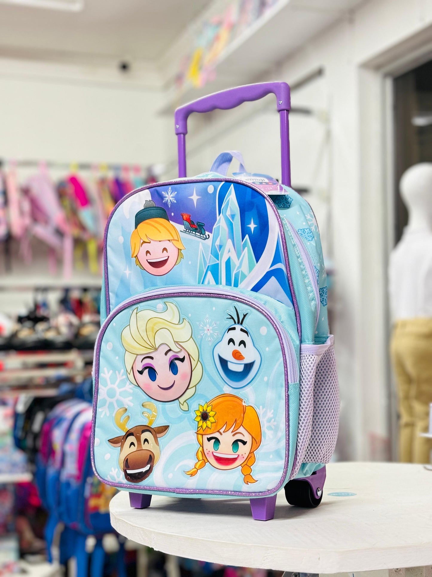 Mochila con ruedas frozen 14" 7450122139493