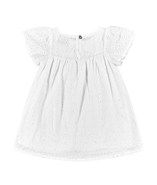 Vestido blanco quimbybaby bebe niña 34150