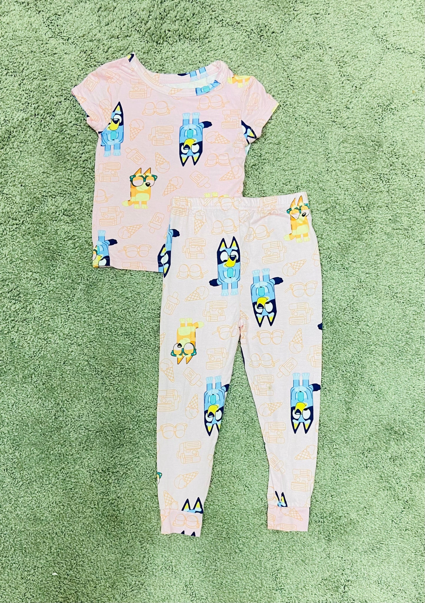 Set 2 piezas pijama bluey niña