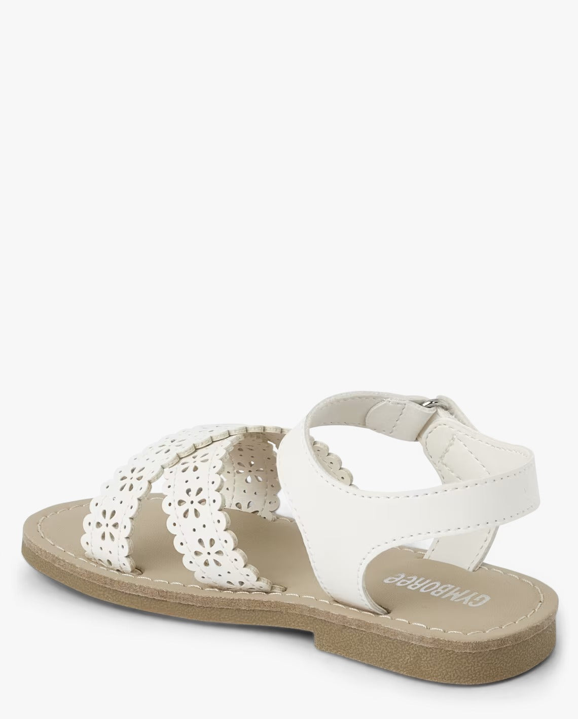 Sandalias blancas gymboree niña