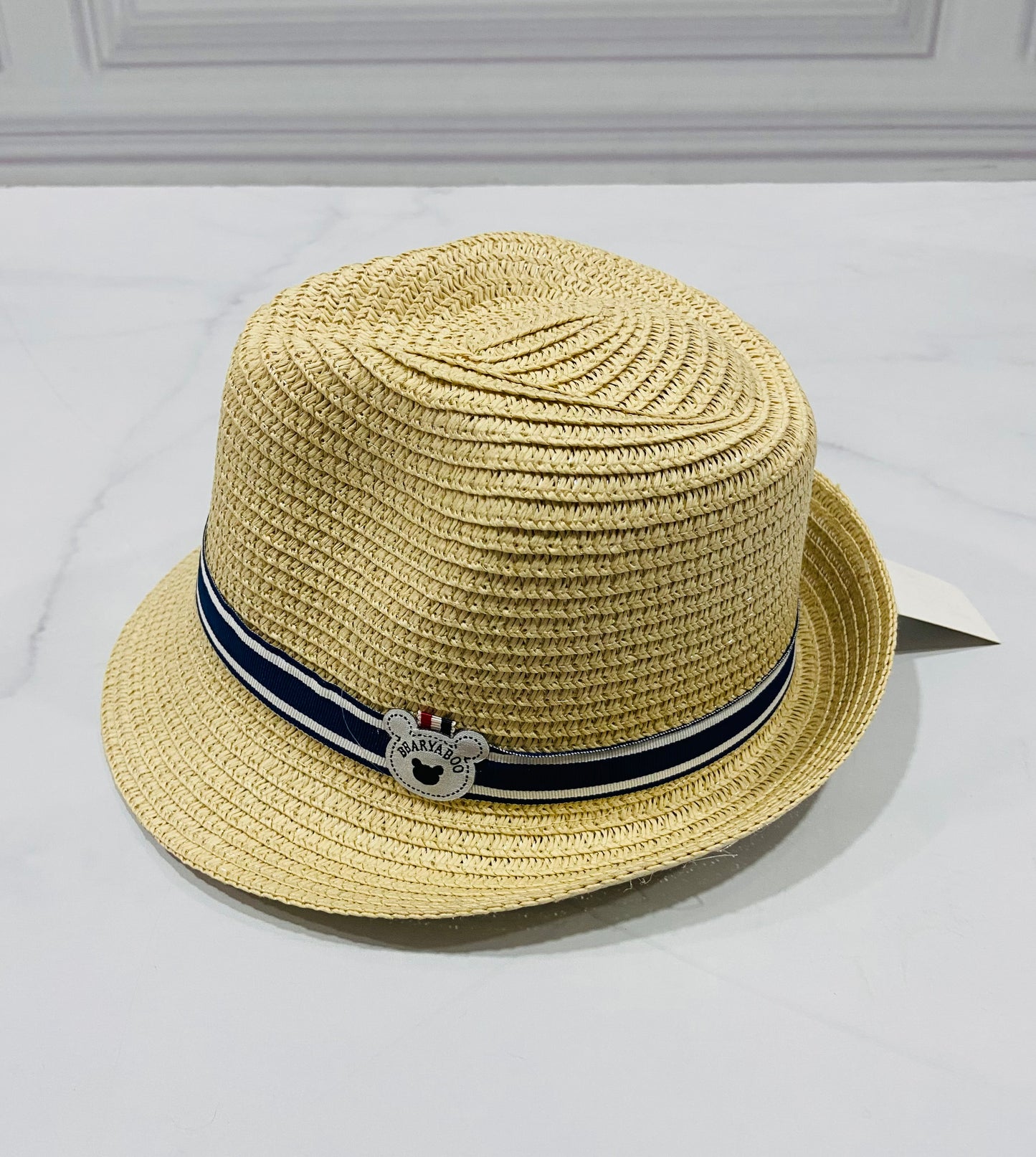 Sombrero beige osito niño