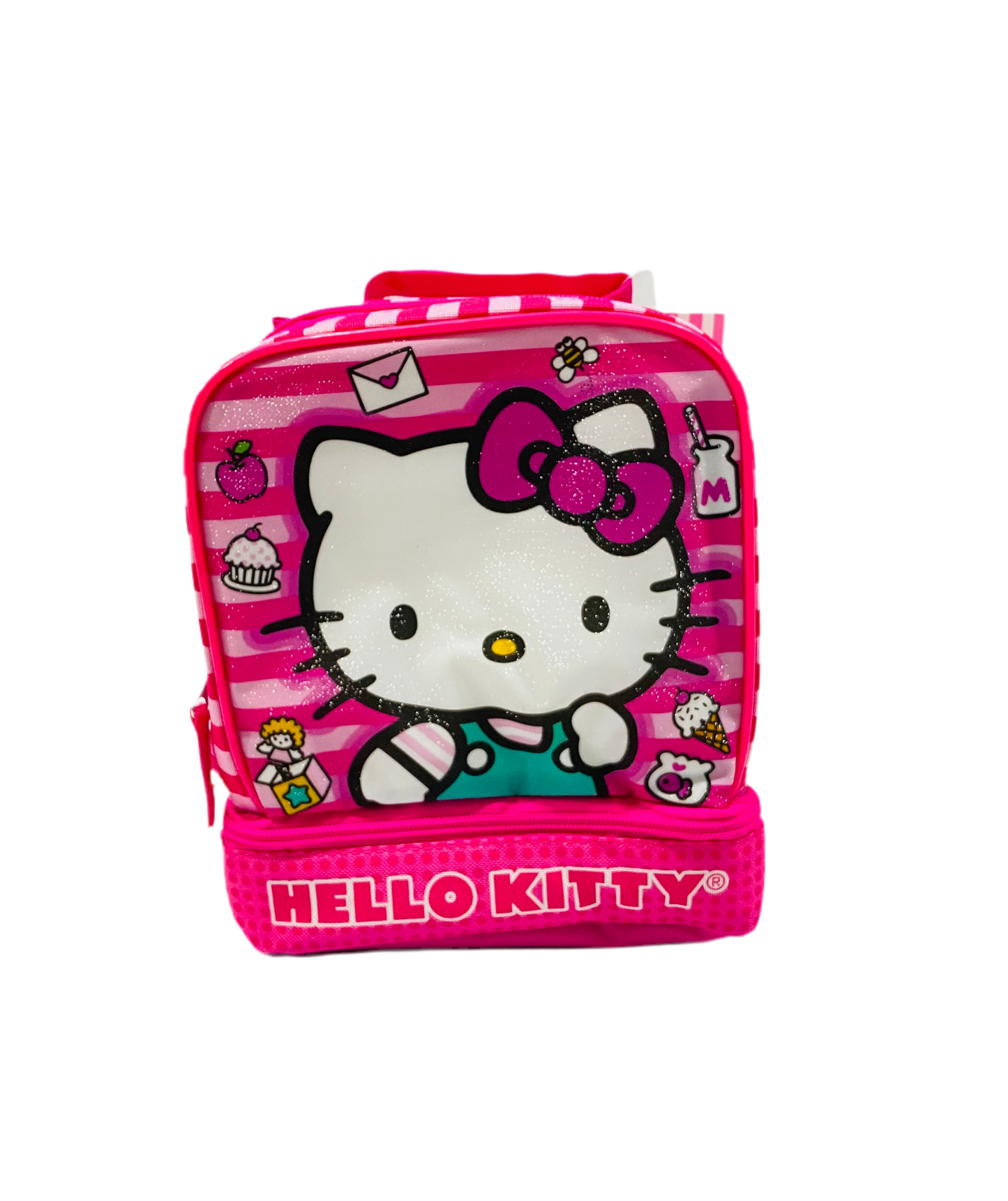 Lonchera Hello Kitty rosada niña