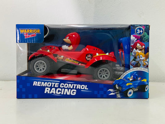 Juguete carro sonic rojo contro remoto