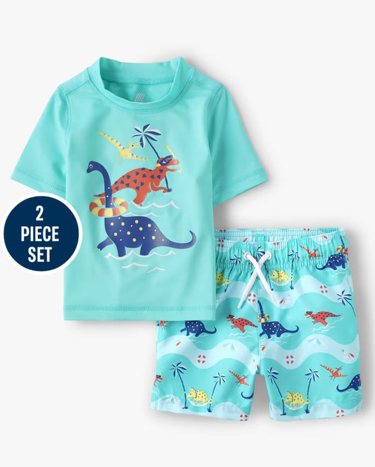 Traje de baño niño place sport dinosaurios