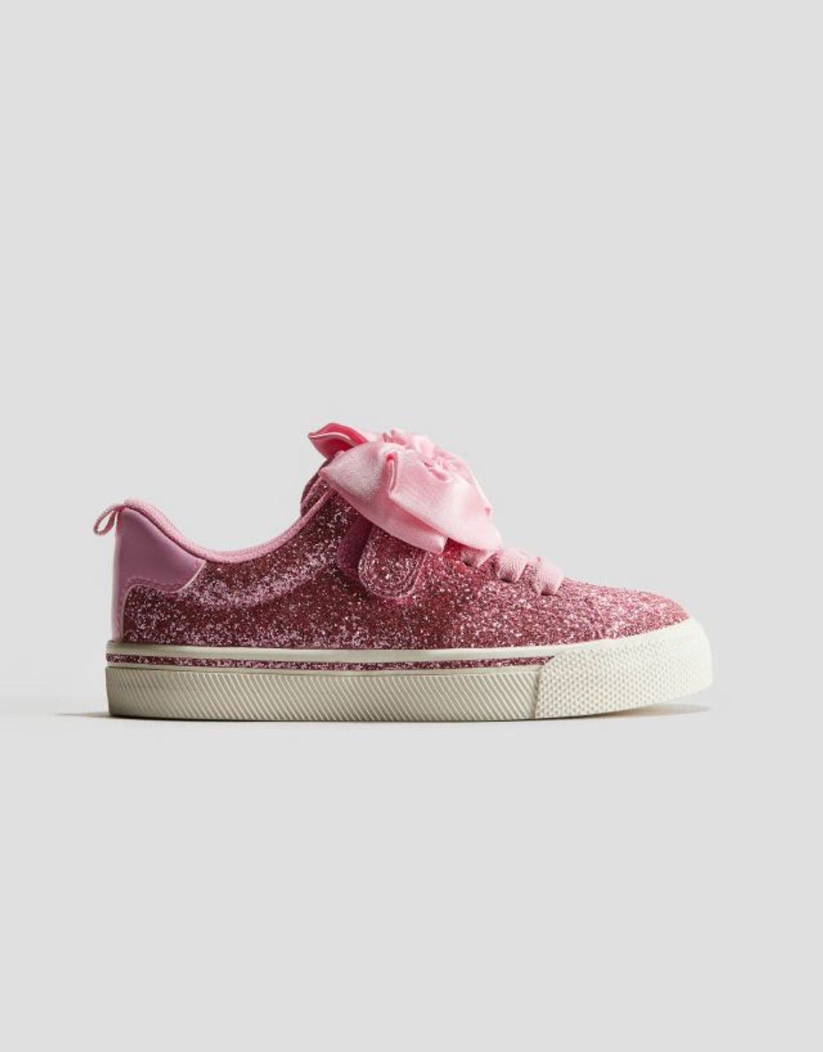 Tenis rosados glitter H&M niña