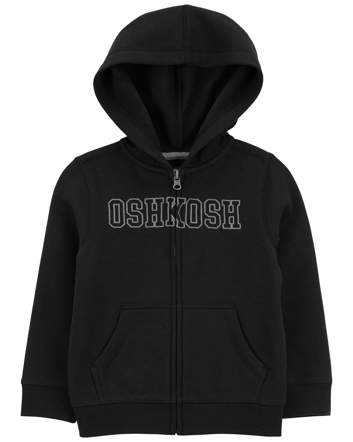 Sueter negro con gorro Oshkosh niño 2 a 12 años