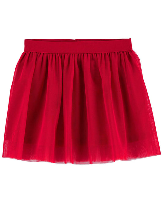 Falda tutu rojo Carters niña