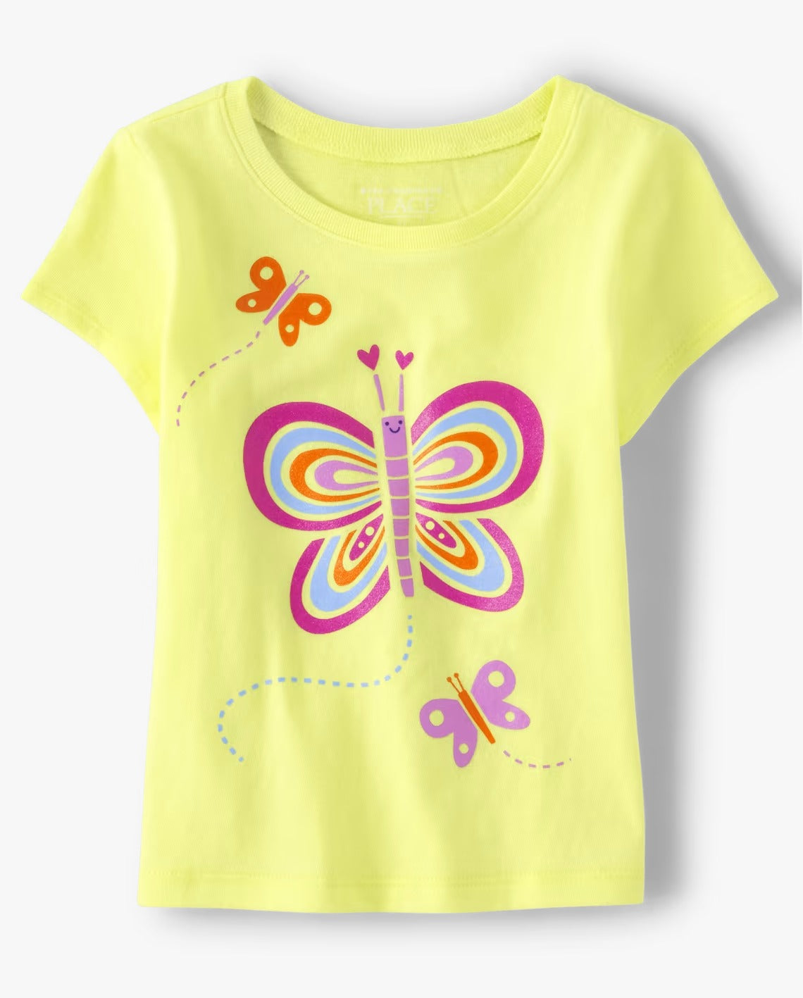 Camisa amarilla mariposa Childrens Place niña