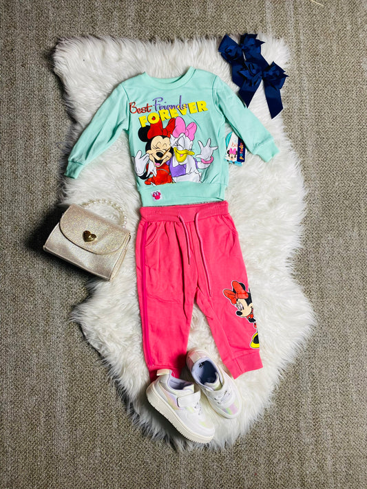 Set 2 Piezas pijama Minnie Disney niña