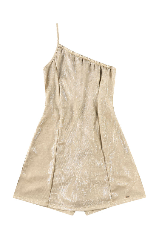 Romper Jumpsuit Enterizo Gloss Beige Niña Grande 31862 69324784