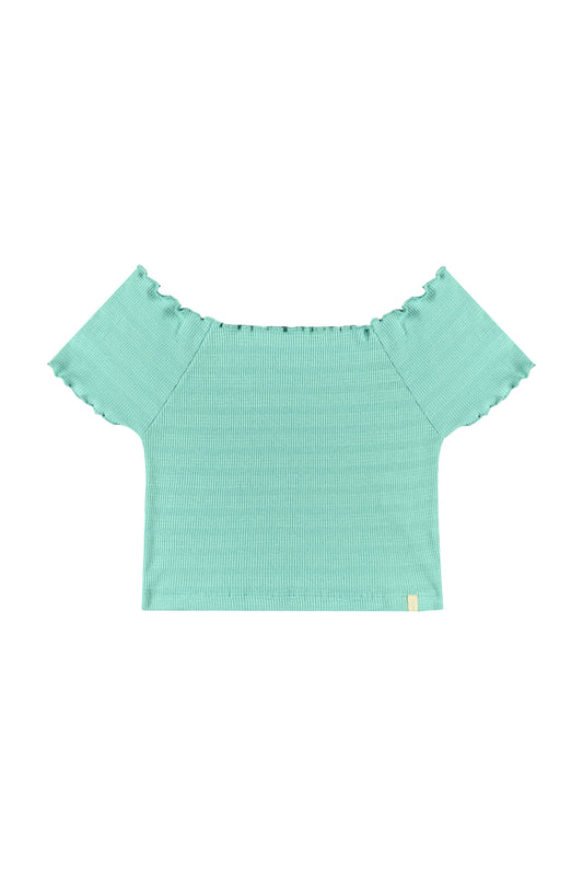 Camisa Blusa Gloss Verde Niña Grande 31877