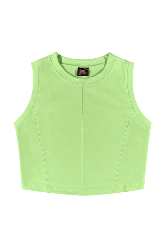 Camisa Blusa Gloss Verde Niña Grande 31878