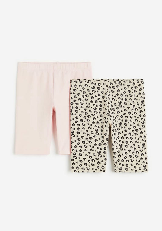 Set 2 bikers shorts niña H&M