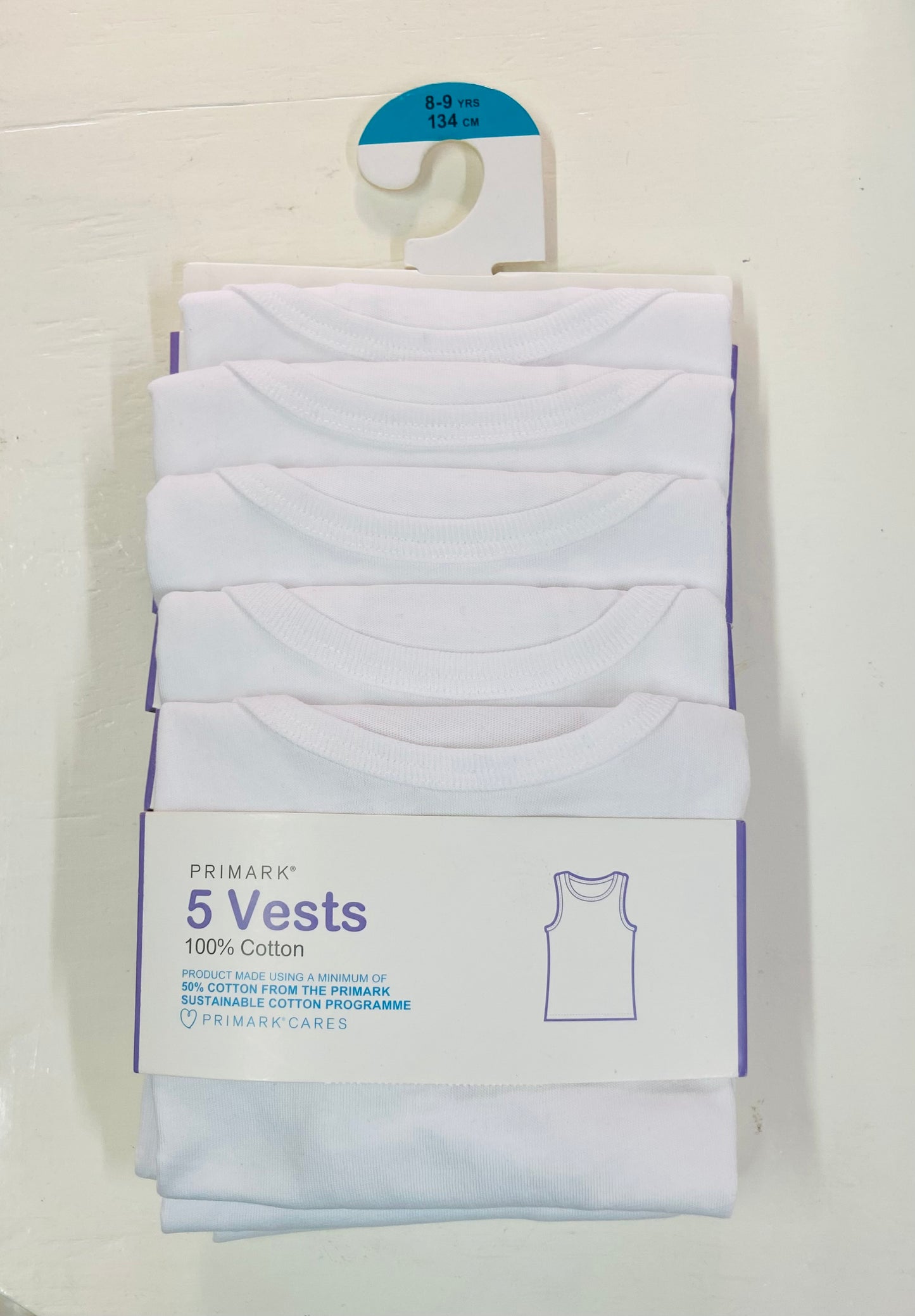 Set 5 Camisas blancas centros primark unisex niña niño