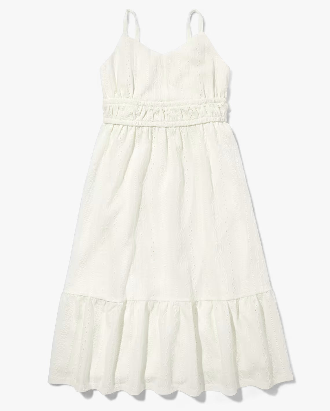 Vestido childrens place niña blanco blonda sugar