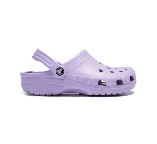 Crocs moradas niña