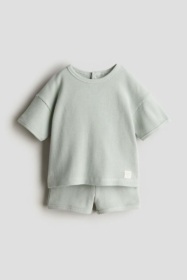 Set 2 piezas verde niño H&M