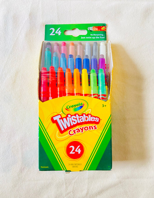 Caja crayolas 24 colores crayola Twistables