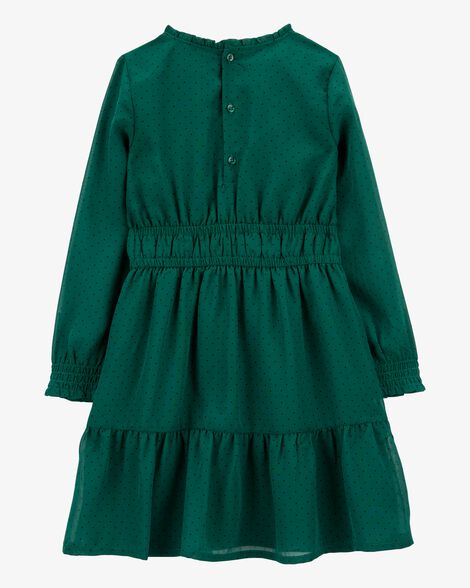 Vestido verde niña grande Carters 3r533510