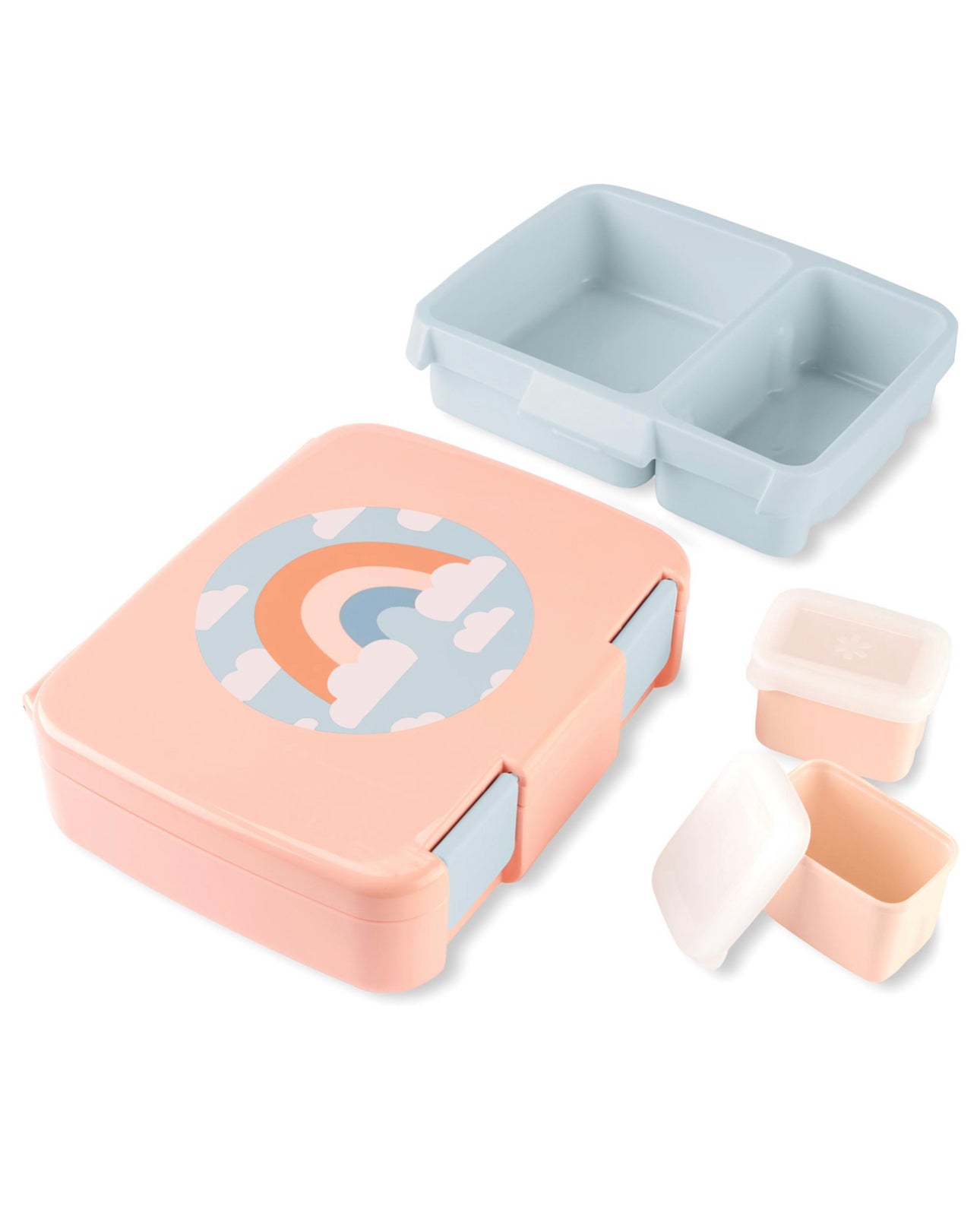 Contenedor Lonchera Bento box de Skip hop arcoiris (by carters)