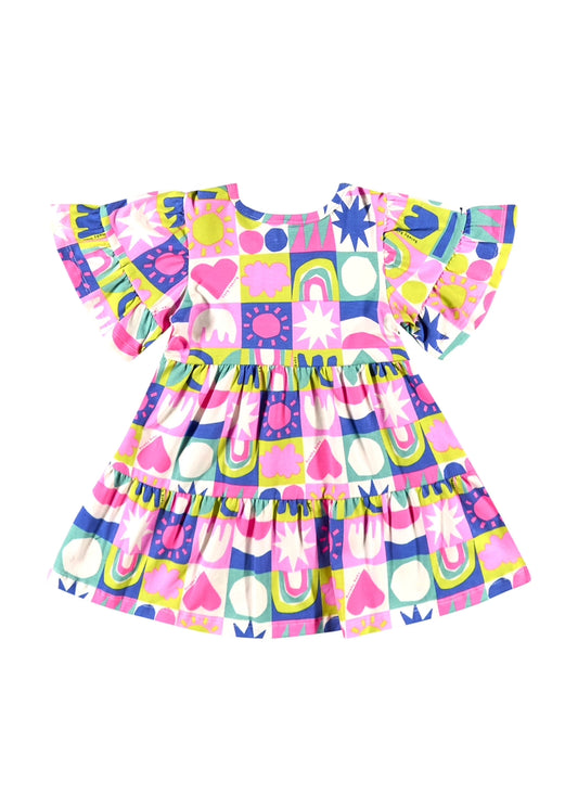 Vestido colores quimbybaby bebe niña 34139