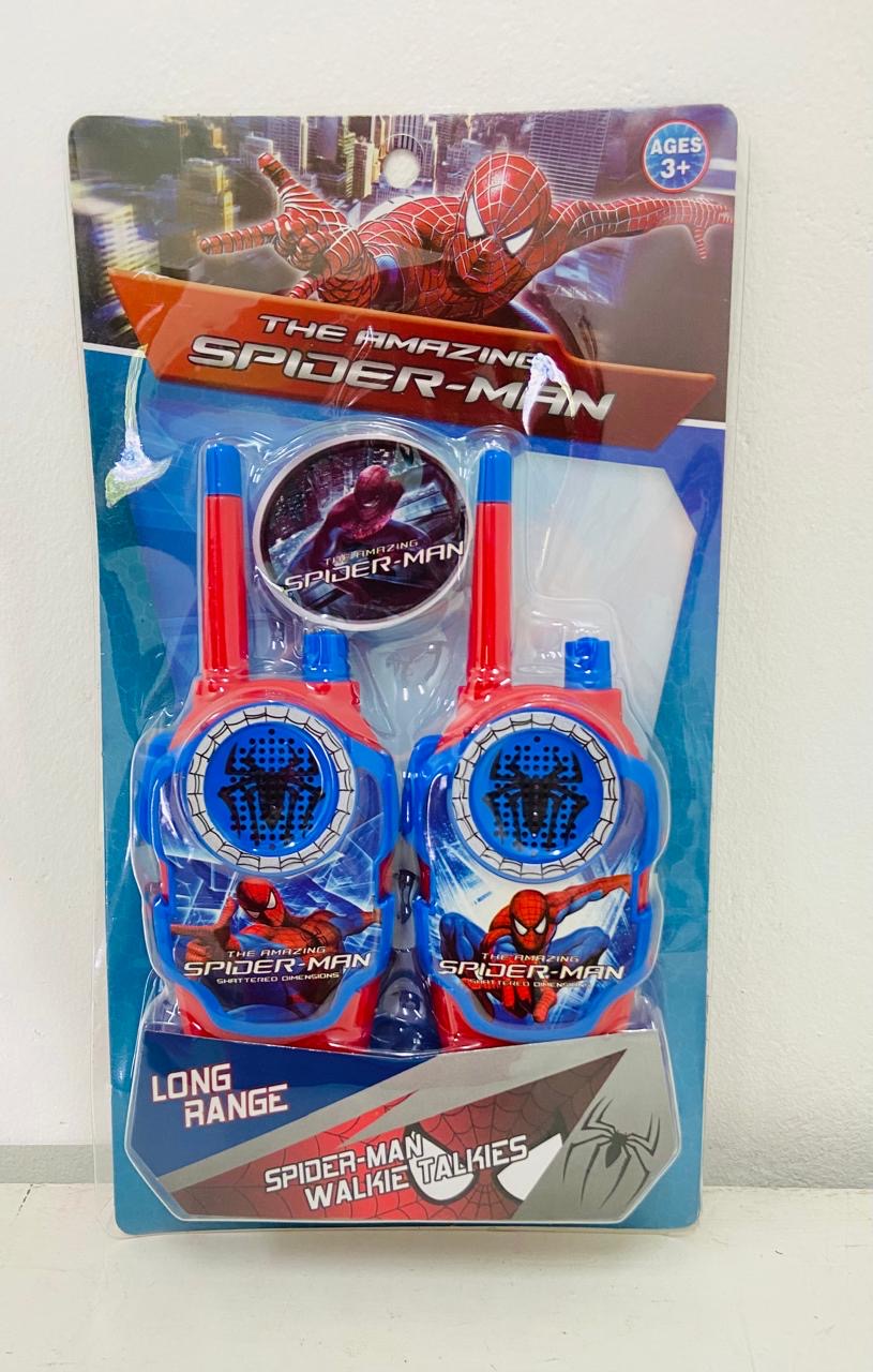 Juguete Walkie Talkies Spiderman