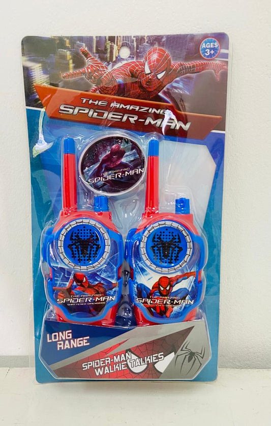 Juguete Walkie Talkies Spiderman