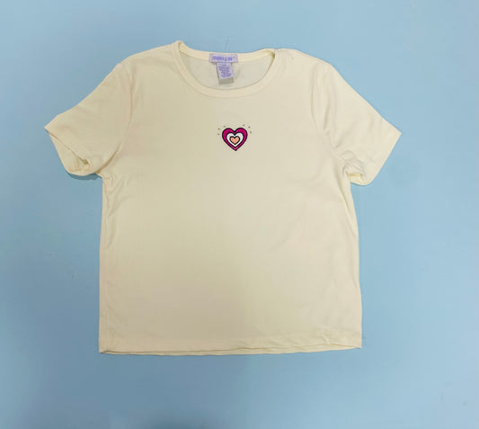 Camisa crema niña