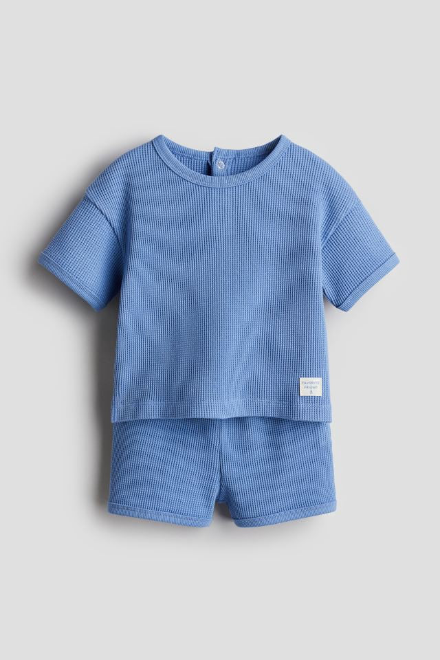 Set 2 piezas azul niño H&M