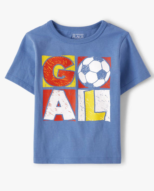 Camisa Azul Futbol Children Place niño