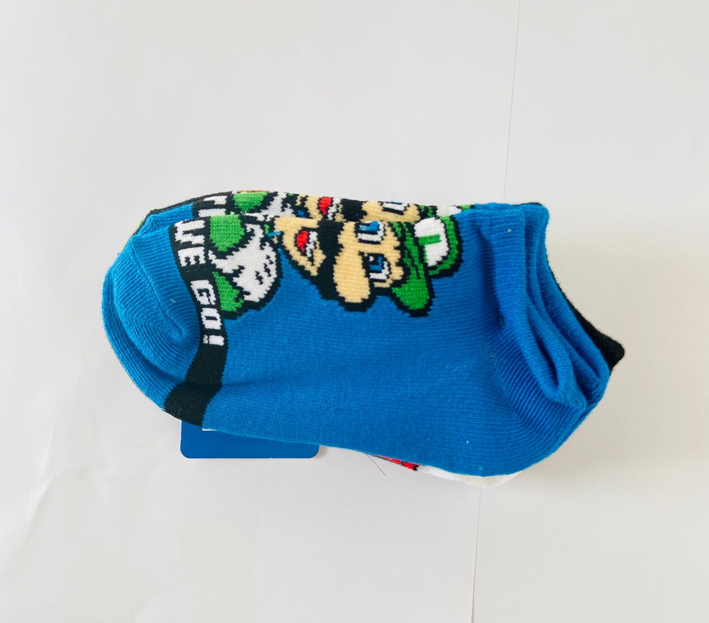 Set 5 Pares Calcetines Mario Bross niño no shows