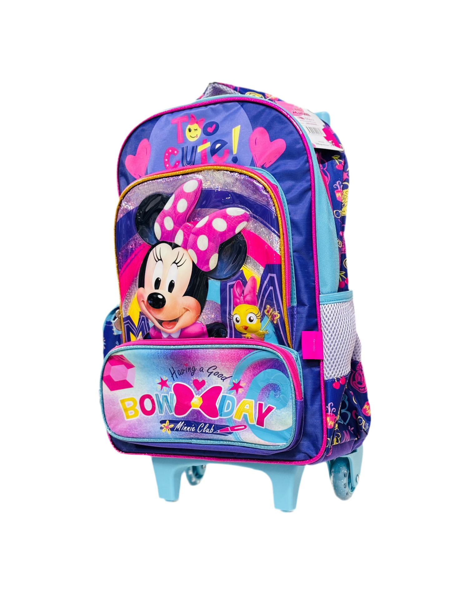 Mochila azul Minnie ruedas 8338024001317