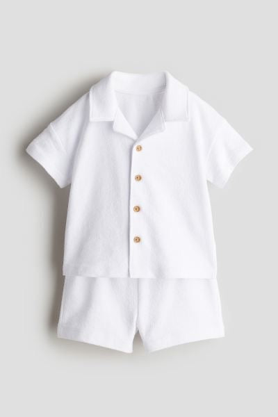 Set 2 piezas blanco niño  H&M