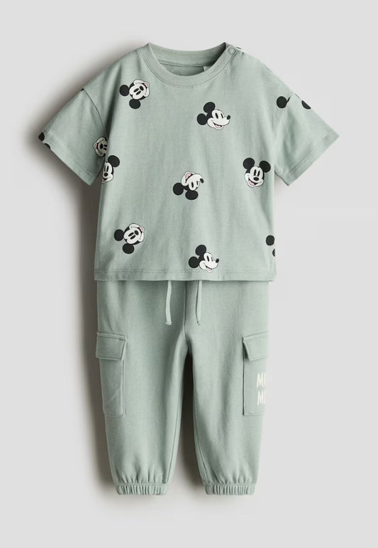 Set 2 piezas niño h&m Mickey Disney